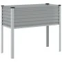Jardinera de acero gris 100x41x90 cm von , Töpfe und Pflanzgefäße - Ref: Foro24-4008970, Preis: 42,92 €, Rabatt: %