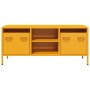 Mueble para TV acero laminado en frío amarillo 101,5x39x43,5 cm de , Muebles TV - Ref: Foro24-851301, Precio: 120,75 €