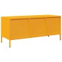 Mueble para TV acero laminado en frío amarillo 101,5x39x43,5 cm by , TV Furniture - Ref: Foro24-851301, Price: 120,83 €, Disc...