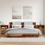 Mesitas de noche 2 uds madera ingeniería envejecida 50x32x60 cm by , Nightstands - Ref: Foro24-856565, Price: 99,41 €, Discou...