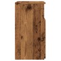 Mesitas de noche 2 uds madera ingeniería envejecida 50x32x60 cm by , Nightstands - Ref: Foro24-856565, Price: 99,41 €, Discou...