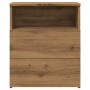 Mesitas noche 2 uds madera ingeniería roble artisan 50x32x60 cm by , Nightstands - Ref: Foro24-856567, Price: 131,87 €, Disco...