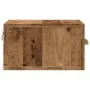 Mesitas de noche de pared 2 uds madera envejecida 35x35x20 cm de , Mesitas de noche - Ref: Foro24-857064, Precio: 50,76 €, De...
