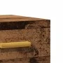 Mesitas de noche de pared 2 uds madera envejecida 35x35x20 cm de , Mesitas de noche - Ref: Foro24-857064, Precio: 50,76 €, De...