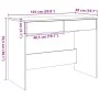 Escritorio madera ingeniería madera envejecida 101x50x76,5 cm de , Escritorios - Ref: Foro24-856764, Precio: 89,92 €, Descuen...