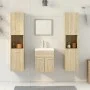 Juego de muebles de baño 5 pzas madera ingeniería roble Sonoma von , Badezimmermöbel - Ref: Foro24-3325010, Preis: 221,10 €, ...