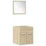 Juego de muebles de baño 5 pzas madera ingeniería roble Sonoma von , Badezimmermöbel - Ref: Foro24-3325010, Preis: 221,10 €, ...
