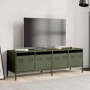 Mueble TV acero laminado en frío verde oliva 135x39x43,5 cm von , TV-Möbel - Ref: Foro24-851308, Preis: 156,79 €, Rabatt: %