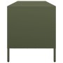 Mueble TV acero laminado en frío verde oliva 135x39x43,5 cm von , TV-Möbel - Ref: Foro24-851308, Preis: 156,79 €, Rabatt: %