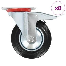 Drehbare Räder, 8 Stück, 160 mm. von , Materialhandhabung - Ref: Foro24-277991, Preis: 124,76 €, Rabatt: %