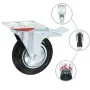 Swivel wheels 8 units 160 mm by , Material handling - Ref: Foro24-277991, Price: 124,76 €, Discount: %