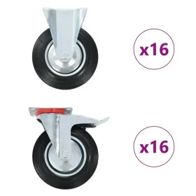 32 wheels 200 mm each by , Material handling - Ref: Foro24-278060, Price: 512,07 €, Discount: %