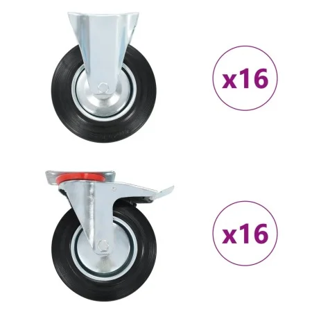 Räder 32 Stück 200 mm von , Materialhandhabung - Ref: Foro24-278060, Preis: 510,89 €, Rabatt: %