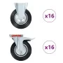 32 wheels 200 mm each by , Material handling - Ref: Foro24-278060, Price: 510,89 €, Discount: %