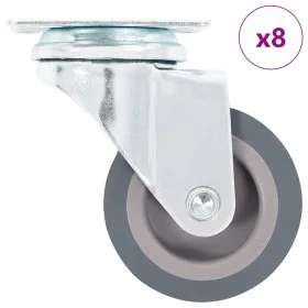 Swivel wheels 8 units 50 mm by , Material handling - Ref: Foro24-277816, Price: 24,05 €, Discount: %