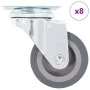 Swivel wheels 8 units 50 mm by , Material handling - Ref: Foro24-277816, Price: 24,05 €, Discount: %
