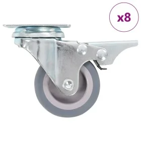 Swivel wheels 8 units 50 mm by , Material handling - Ref: Foro24-277821, Price: 25,18 €, Discount: %