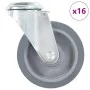 Swivel wheels with pin hole 16 units 100 mm by , Material handling - Ref: Foro24-277863, Price: 85,80 €, Discount: %