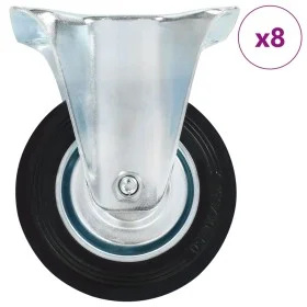 Fixed wheels 8 units 100 mm by , Material handling - Ref: Foro24-277951, Price: 47,11 €, Discount: %