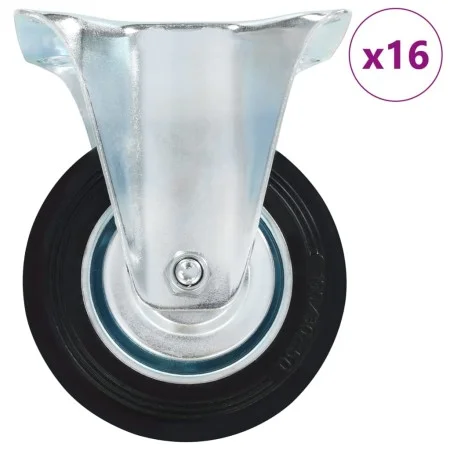 Fixed wheels 16 units 100 mm by , Material handling - Ref: Foro24-277953, Price: 78,23 €, Discount: %