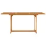 Gartentisch aus massivem Teakholz, 150 x 90 x 75 cm von vidaXL, Gartentische - Ref: Foro24-315103, Preis: 193,35 €, Rabatt: %