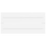 Armario para lavabo madera contrachapada blanco 100x38,5x48 cm