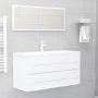 Waschbeckenunterschrank aus weißem Sperrholz 100x38,5x48 cm. von , Badezimmermöbel - Ref: Foro24-804719, Preis: 65,91 €, Raba...