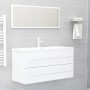 Waschbeckenunterschrank aus weißem Sperrholz 100x38,5x48 cm. von , Badezimmermöbel - Ref: Foro24-804719, Preis: 66,77 €, Raba...