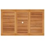 Gartentisch aus massivem Teakholz, 150 x 90 x 75 cm von vidaXL, Gartentische - Ref: Foro24-315103, Preis: 196,67 €, Rabatt: %
