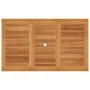 Gartentisch aus massivem Teakholz, 150 x 90 x 75 cm von vidaXL, Gartentische - Ref: Foro24-315103, Preis: 193,35 €, Rabatt: %