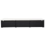 Tumbona con cojín de ratán sintético negro de , Tumbonas - Ref: Foro24-42677, Precio: 226,52 €, Descuento: %