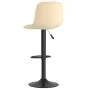 Küchenhocker, 2 Stück, cremefarbenes Samtgewebe. von , Küchenhocker - Ref: Foro24-333990, Preis: 103,00 €, Rabatt: %