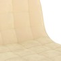 Taburetes de cocina 2 unidades terciopelo crema de , Taburetes de cocina - Ref: Foro24-333990, Precio: 104,47 €, Descuento: %