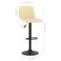Küchenhocker, 2 Stück, cremefarbenes Samtgewebe. von , Küchenhocker - Ref: Foro24-333990, Preis: 103,00 €, Rabatt: %