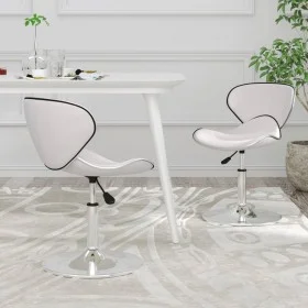 Esszimmerstühle, 2 Stück, weißes Kunstleder von , Essstühle - Ref: Foro24-335119, Preis: 119,25 €, Rabatt: %