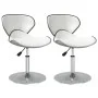 Dining chairs 2 units white synthetic leather by , dining chairs - Ref: Foro24-335119, Price: 119,23 €, Discount: %