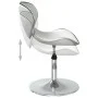Esszimmerstühle, 2 Stück, weißes Kunstleder von , Essstühle - Ref: Foro24-335119, Preis: 119,25 €, Rabatt: %