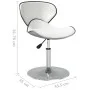 Esszimmerstühle, 2 Stück, weißes Kunstleder von , Essstühle - Ref: Foro24-335119, Preis: 119,25 €, Rabatt: %