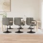 Swivel dining chairs 6 pcs light gray velvet by , dining chairs - Ref: Foro24-3087930, Price: 382,54 €, Discount: %