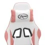 Gaming chair with white and pink synthetic leather footrest. by , Gaming chairs - Ref: Foro24-3143887, Price: 117,48 €, Disco...