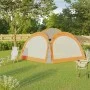 LED party tent 4 walls gray and orange 3.6x3.6x2.3 m by vidaXL, Tents and gazebos - Ref: Foro24-93077, Price: 153,48 €, Disco...