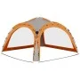 LED party tent 4 walls gray and orange 3.6x3.6x2.3 m by vidaXL, Tents and gazebos - Ref: Foro24-93077, Price: 153,48 €, Disco...