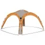 Carpa de fiesta LED 4 paredes gris y naranja 3,6x3,6x2,3 m de vidaXL, Carpas y cenadores - Ref: Foro24-93077, Precio: 153,43 ...