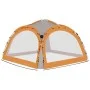 LED party tent 4 walls gray and orange 3.6x3.6x2.3 m by vidaXL, Tents and gazebos - Ref: Foro24-93077, Price: 153,48 €, Disco...