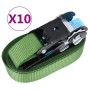 Correas de sujeción de trinquete 10 unidades verde 800 daN 6 m de , Correas de amarre - Ref: Foro24-148894, Precio: 38,51 €, ...