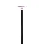 Intensiv schwarzes Polypropylen-Schiffstau 6 mm 25 m von , Seile und Metallschnüre - Ref: Foro24-152496, Preis: 10,49 €, Raba...