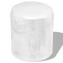 Gehämmerter silberner Aluminiumhocker/Couchtisch von , Seitentische - Ref: Foro24-242326, Preis: 93,63 €, Rabatt: %