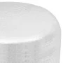 Gehämmerter silberner Aluminiumhocker/Couchtisch von , Seitentische - Ref: Foro24-242326, Preis: 93,63 €, Rabatt: %