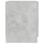 Nachttisch aus grauem Beton-Verbundholz, 40x40x50 cm. von , Nachttische - Ref: Foro24-326731, Preis: 58,41 €, Rabatt: %