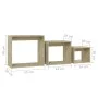 Mesas apilables 3 piezas madera contrachapada roble Sonoma de , Mesas auxiliares - Ref: Foro24-808579, Precio: 47,78 €, Descu...